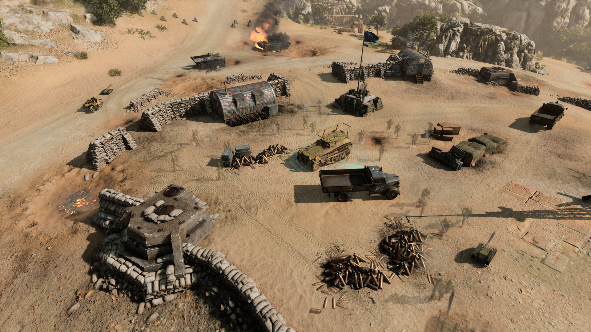 Company of Heroes 3: Stealth Stronghold