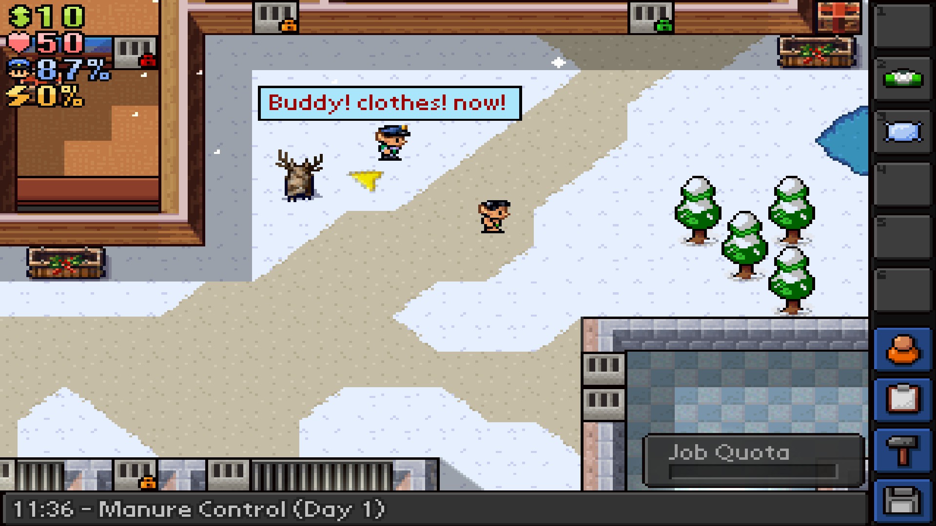 The Escapists - Santas Sweatshop