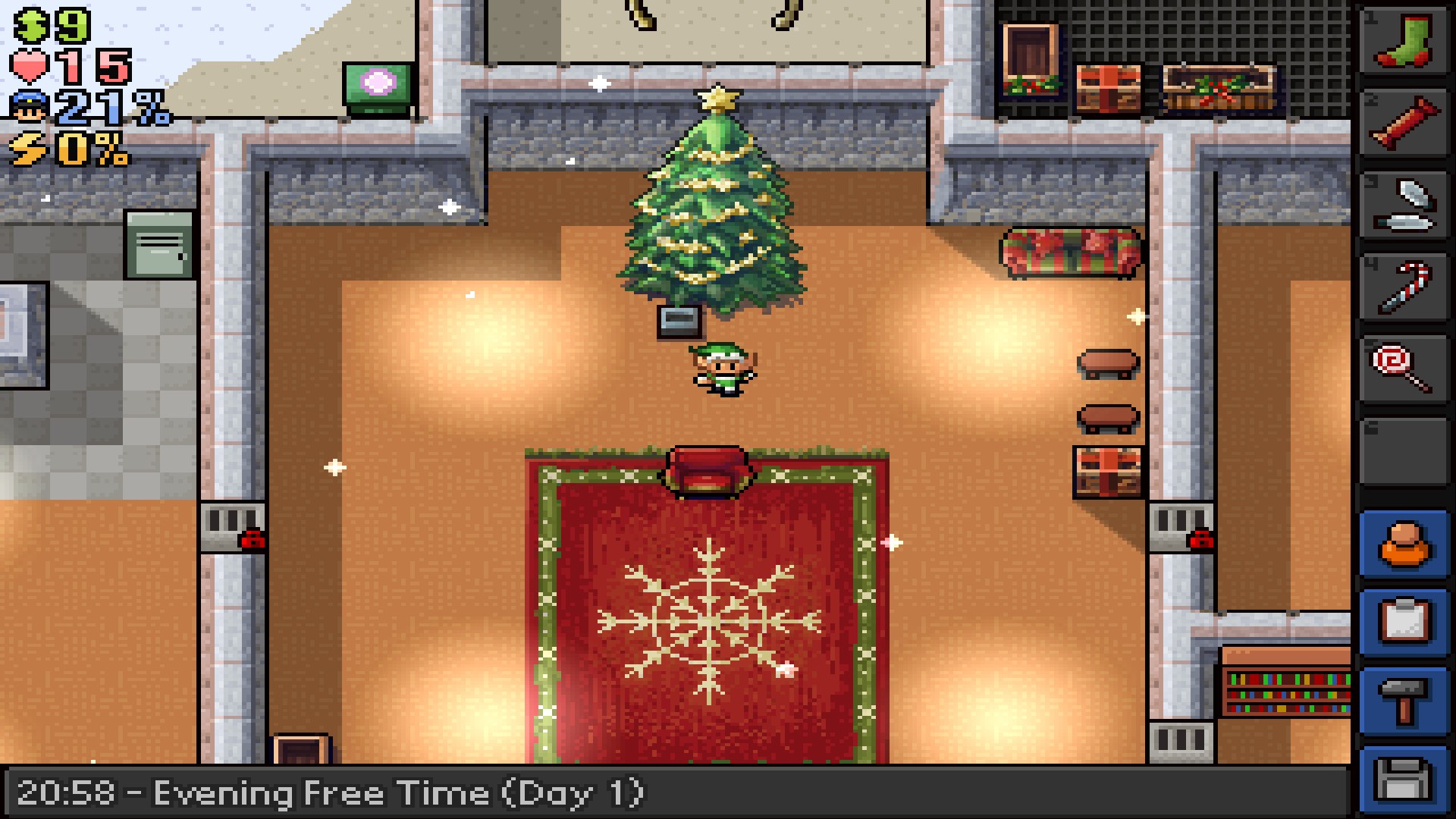 The Escapists - Santas Sweatshop