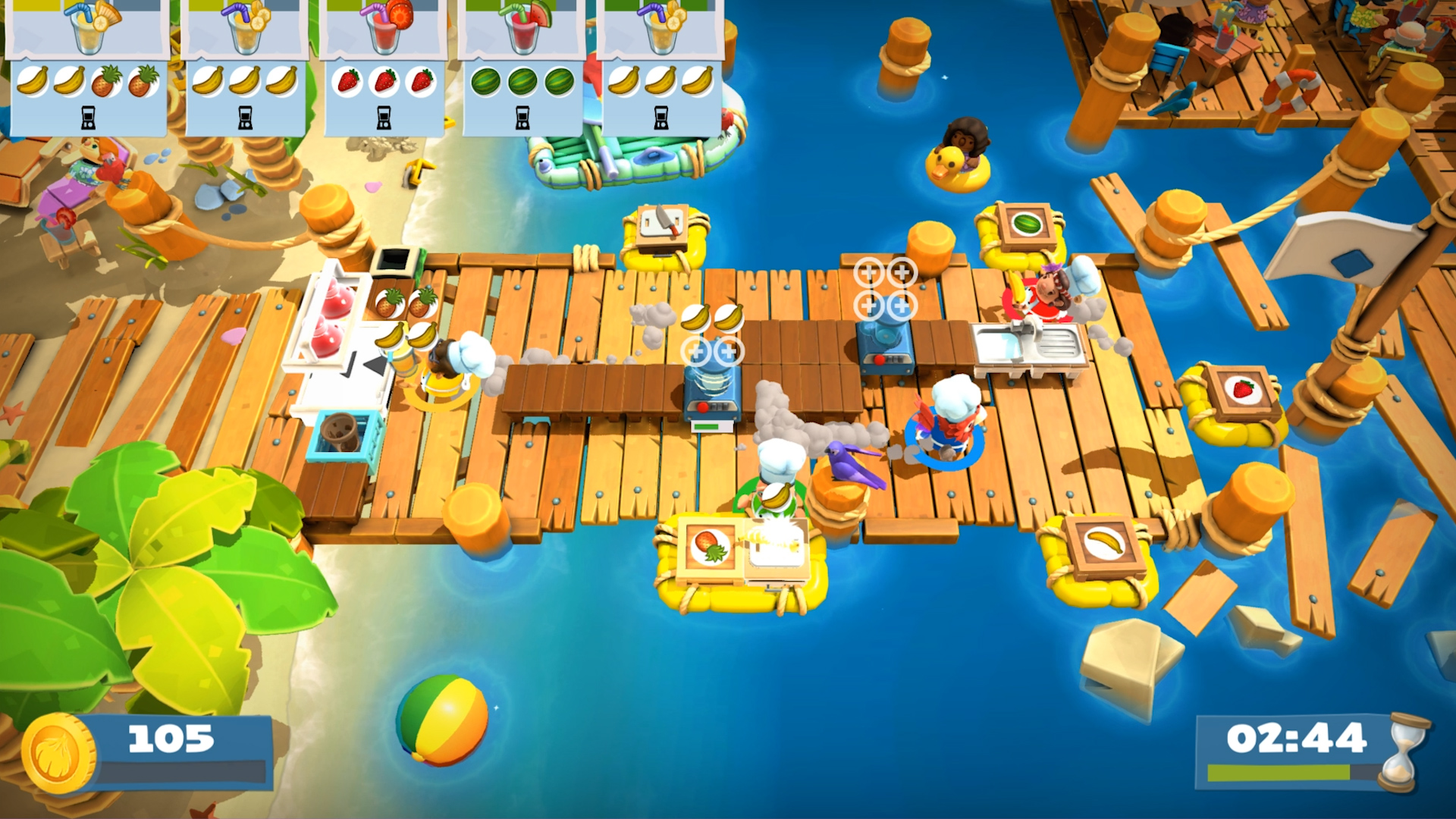 Overcooked 2 - Surf n Turf